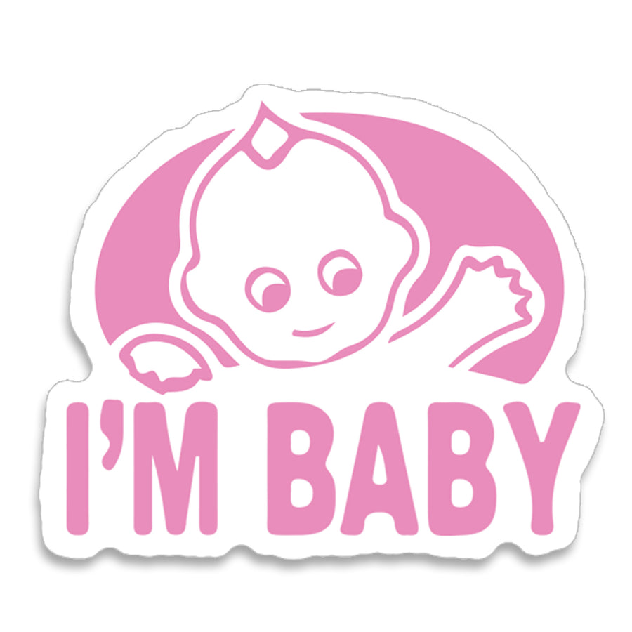 Kewpie "i'm baby" Sticker