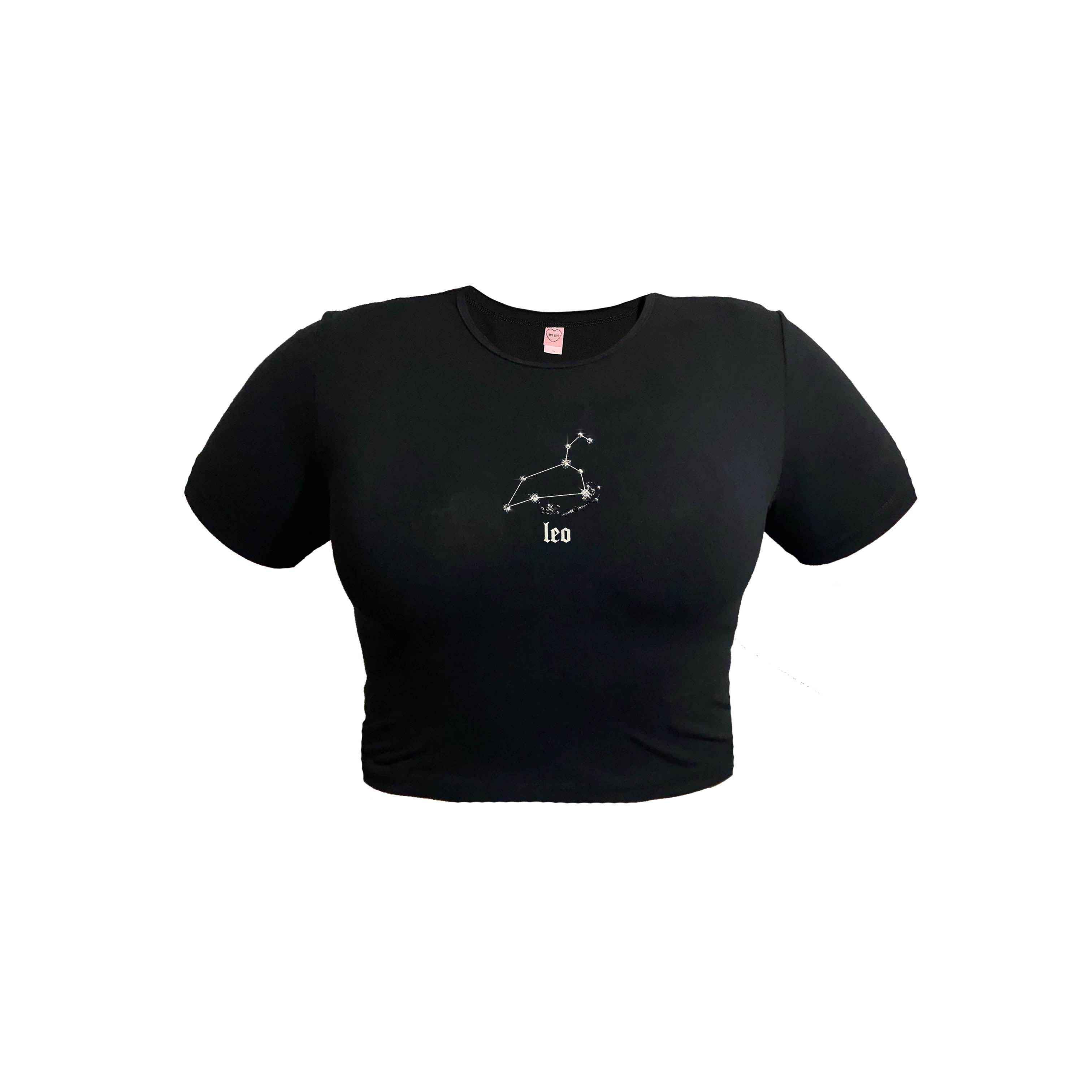 Leo Crop Tee – hex girl