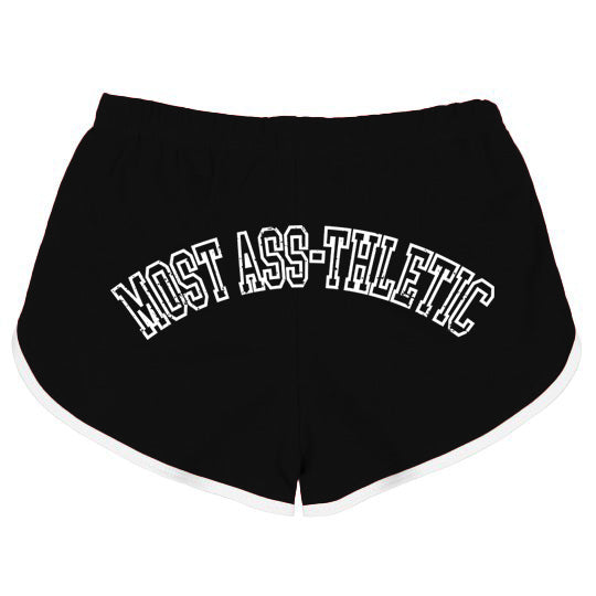 Black Varsity Booty Shorts – hex girl