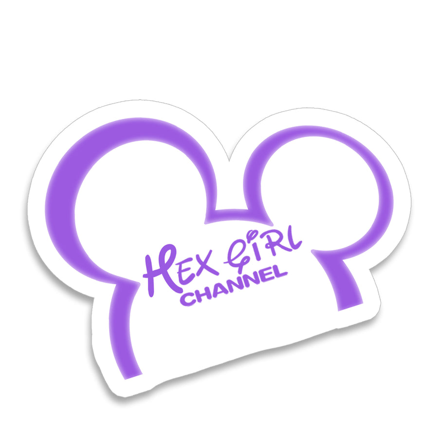 hex girl Channel Sticker