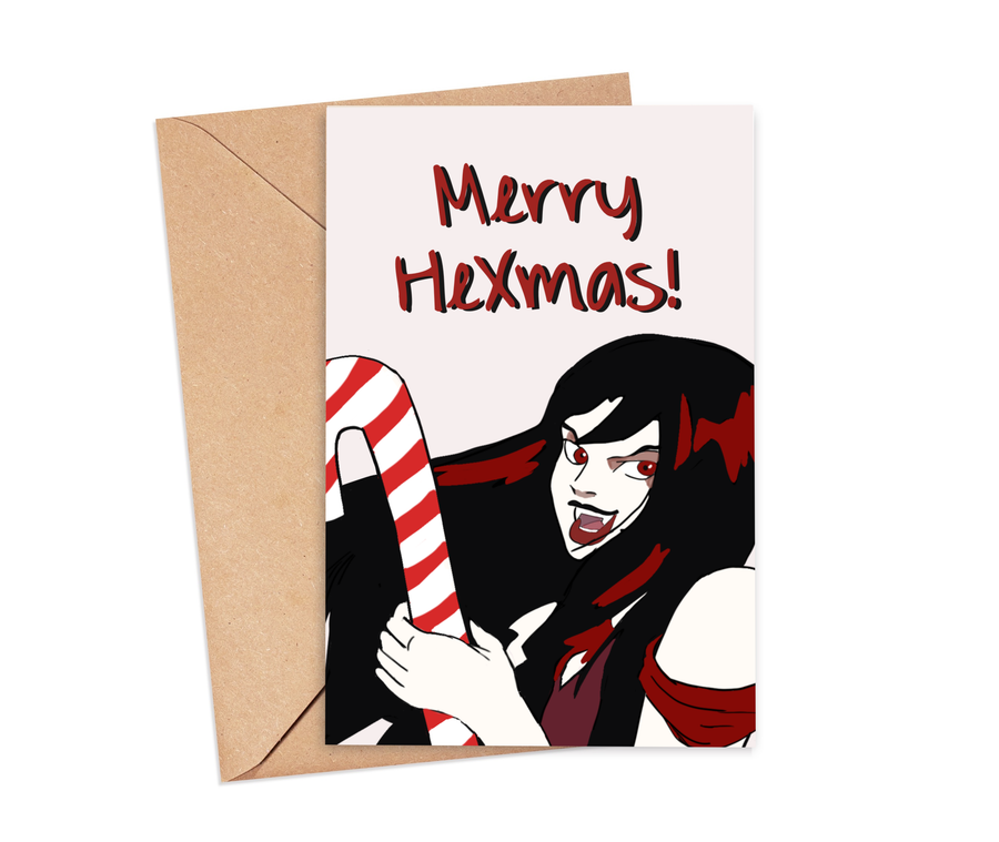 Merry Hexmas Greeting Card