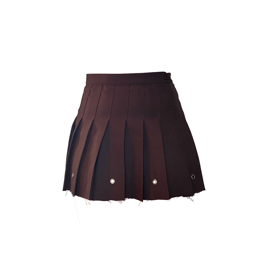 Chocolate hex girl High Uniform Skirt